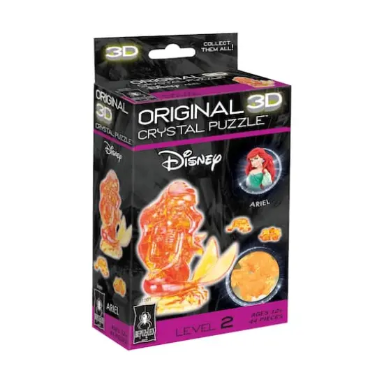 Original 3D Crystal Puzzle&trade; Disney Ariel 44 Piece Puzzle {3}