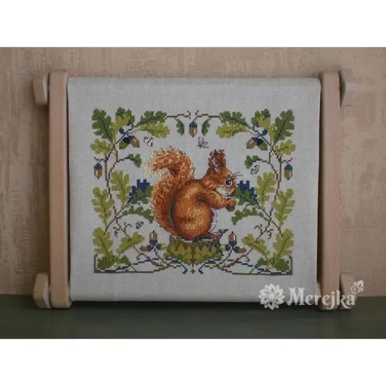 Merejka Squirrel Counted Cross Stitch Kit {3}