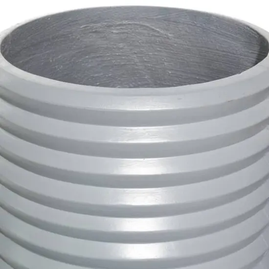 Set of 3 Grey MgO Contemporary Planter 18", 16", 14" {6}