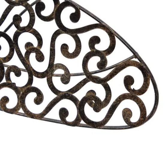 Brown Dragonfly Metal Rustic Wall Decor {4}