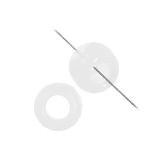 John Bead 9mm Transparent Pony Beads, 1,000ct. Crystal {5}