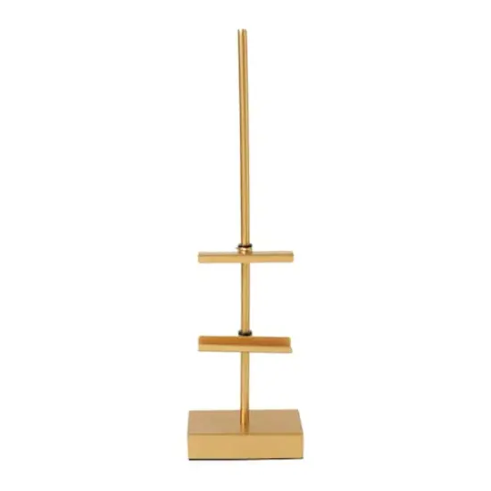 18" Gold Steel Adjustable Tabletop Easel by Studio D&eacute;cor&reg; {3}