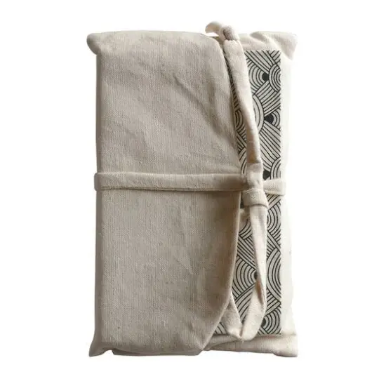 Lama Li Traveler's Hardcover Handmade Journal White and Black {1}