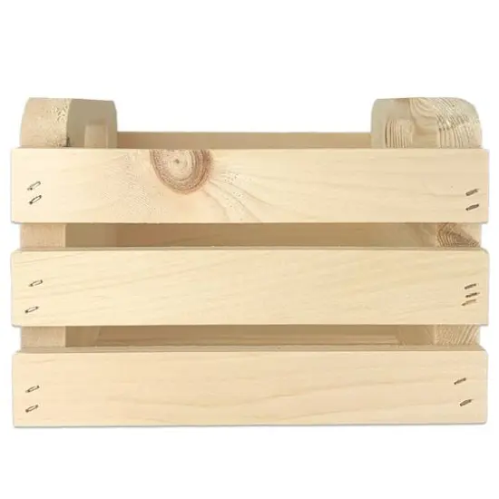 Wilson&reg; Enterprises 8" x 7" x 5.5" Pine Handle Crates, 2ct. {6}