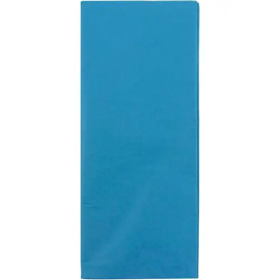 JAM Paper 20" x 26" Tissue Paper, 2 Packs of 10 Sheets Bright Blue {4}