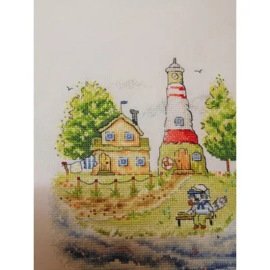 Neocraft Lighthouse Keeper Cross Stitch Kit {8}