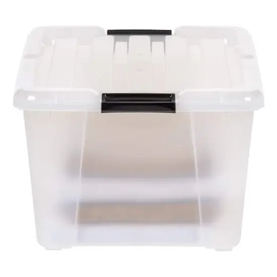 IRIS&reg; 45qt. Clear Latching Storage Boxes, 4ct. {5}