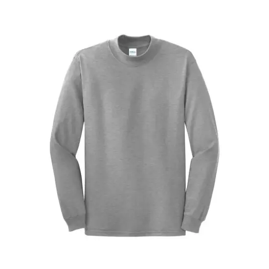 Port & Company Essential Mock Turtleneck Athletic Heather {1}
