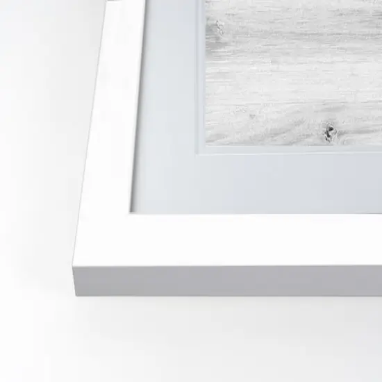 Blue Pumpkins White Framed Print Wall Art {3}