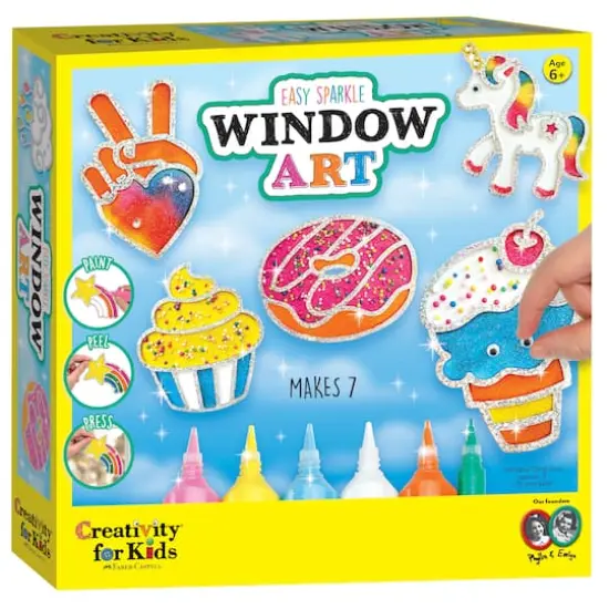Creativity for Kids&reg; Easy Sparkle Window Art {1}