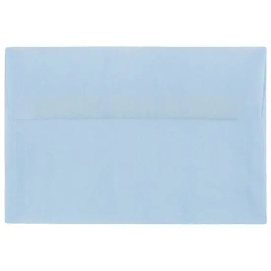 JAM Paper A8 Surf Blue Translucent Vellum Invitation Envelopes, 50ct. {1}