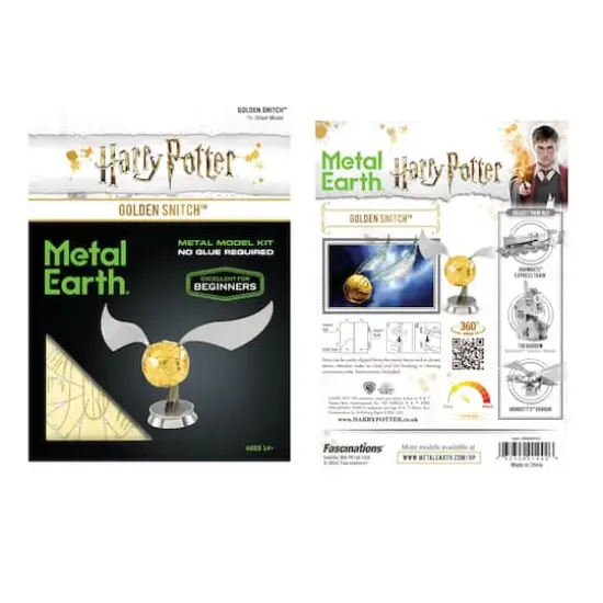 Metal Earth&reg; Harry Potter&trade; Golden Snitch&trade; Metal Model Kit {9}