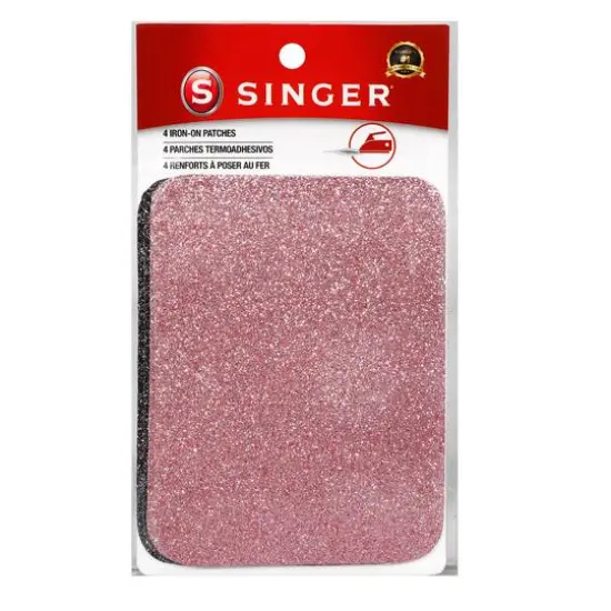 SINGER&reg; Decorative Glitter & Denim DIY Iron-On Fabric Patch Kit with Scissors {14}