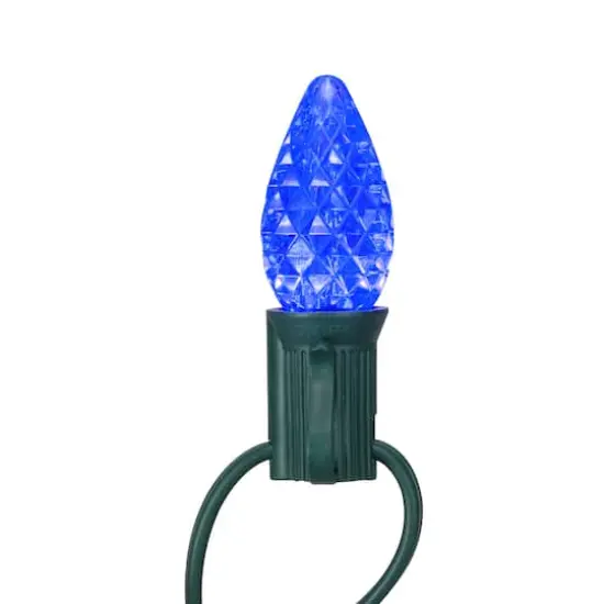 Multicolor Faceted C7 LED Replacement Christmas Bulbs, 25ct. {3}