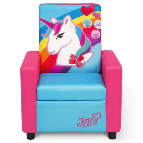 Delta Children JoJo Siwa High Back Upholstered Chair {1}