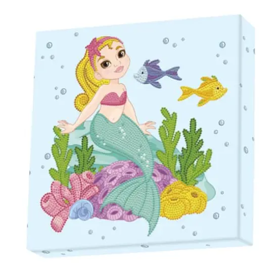 Diamond Dotz&reg; Little Mermaid Diamond Box Painting Kit {1}