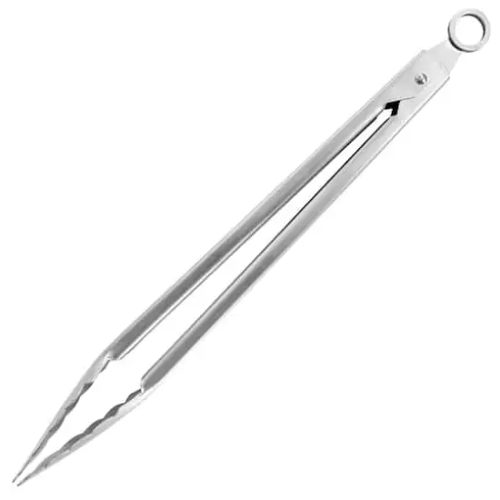 Martha Stewart Extra Long Stainless Steel Easy-Lock Kitchen Tongs {4}