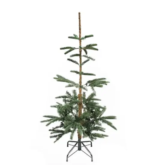 4.5ft. Unlit Slim Nordmann Fir Layered Artificial Christmas Tree {4}