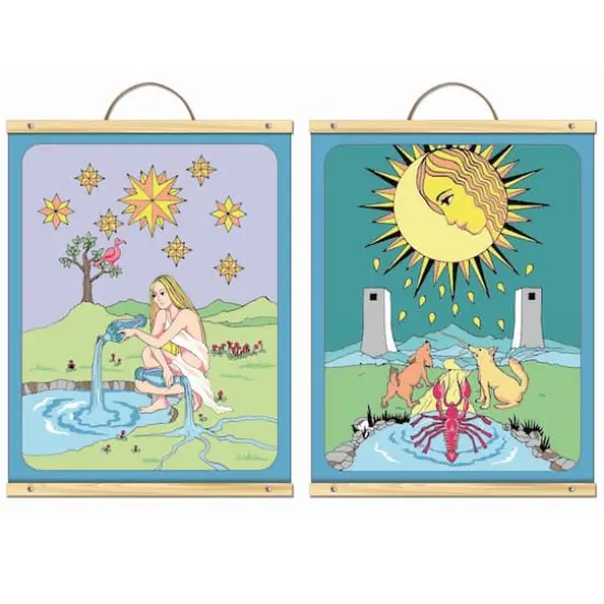 8" x 10" Star & Moon Tarot Paint-by-Number Kit by Artist's Loft&reg; {1}