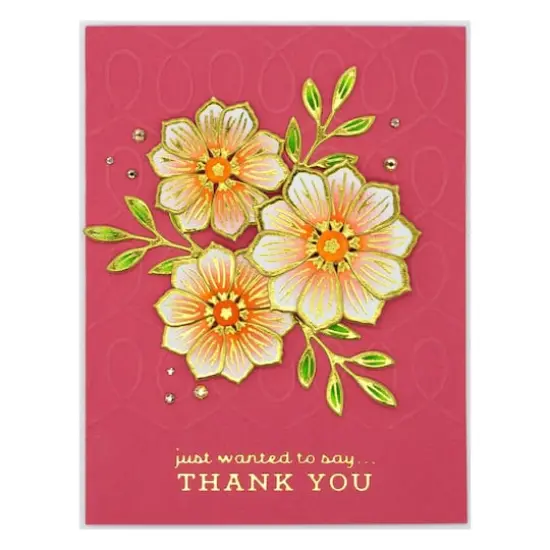 Spellbinders&reg; Loops Be Bold Embossing Folder {5}