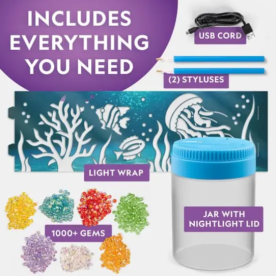 National Geographic&trade; Ocean Nightlight Craft Kit {3}