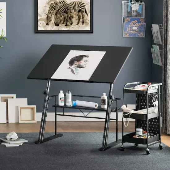 Studio Designs Zenith Height Adjustable Drafting Table {3}