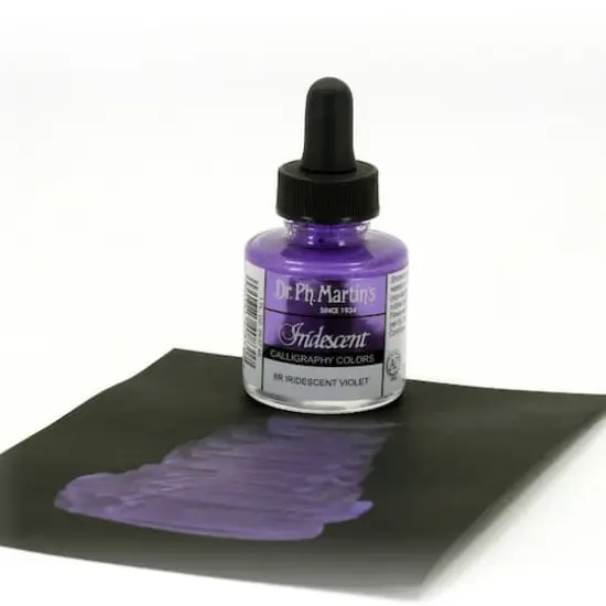 Dr. Ph. Martin's&reg; Iridescent Calligraphy Color Ink 8R Violet {3}