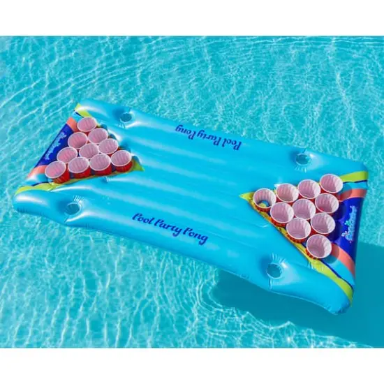 PoolCandy 5ft. Inflatable Pool Party Pong Game {3}