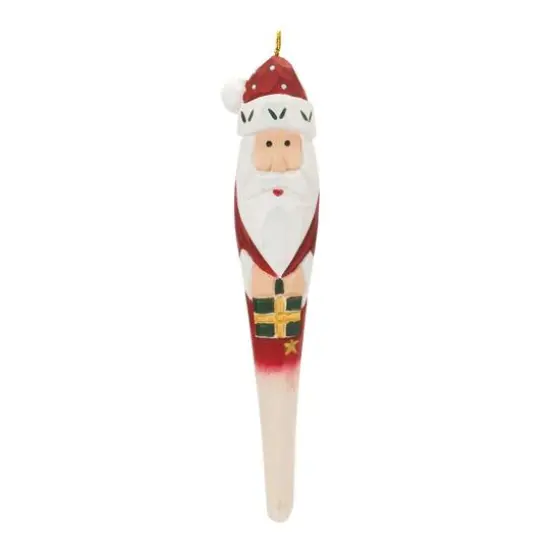 12ct. Santa Drop Ornament {3}