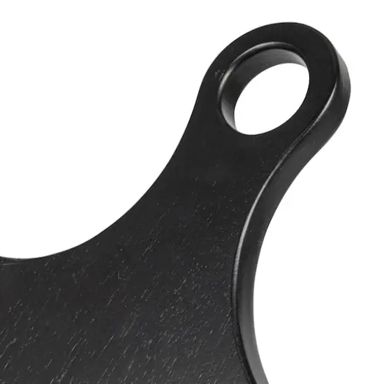 Hello Honey&reg; Black Acacia Wood Cheese Slicer with Stainless Steel End Grain {5}