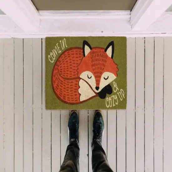 DII&reg; Cozy Fox Doormat {7}