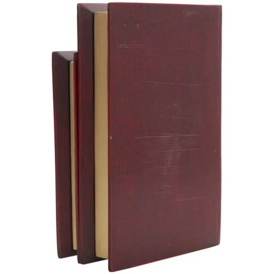 Red The Three Musketeers Storage Faux Book Box Set {12}