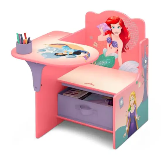 Delta Children Disney&reg; Princess Chair Desk with Storage Bin {1}