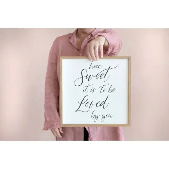 Hello Honey&reg; How Sweet It Is MDF Framed Wall D&eacute;cor {3}