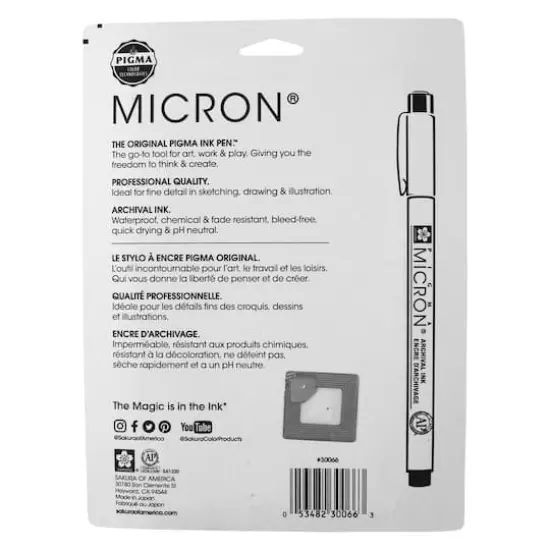 Sakura Pigma Micron Pen Set, 8-Colors, .45mm {3}