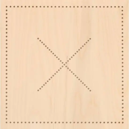 Leisure Arts&reg; Intermediate Twister Wood Stitched String Art Panel Kit  {5}