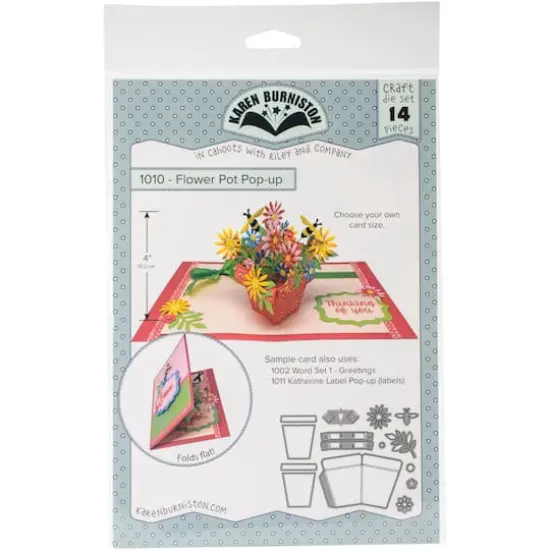 Karen Burniston Dies-Flowerpot Pop-Up {3}