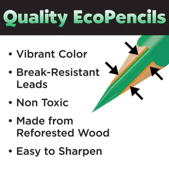 Faber-Castell&reg; Metallic EcoPencil School Pack {6}