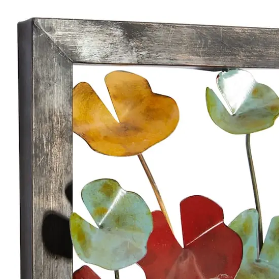Multicolor Metal Traditional Floral Wall D&eacute;cor Set, 4ct. {3}