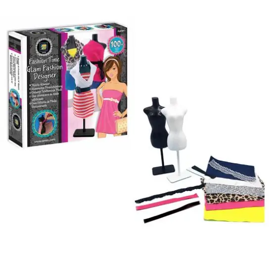Amav Toys Fashion Time Glam Fashion Designer Activity Kit {1}