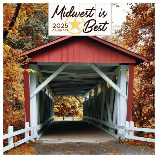 TF Publishing 2025 Midwest Is Best Wall Calendar {1}