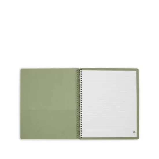 Steel Mill & Co.&reg; Cutout Floral Green Large Notebook {3}