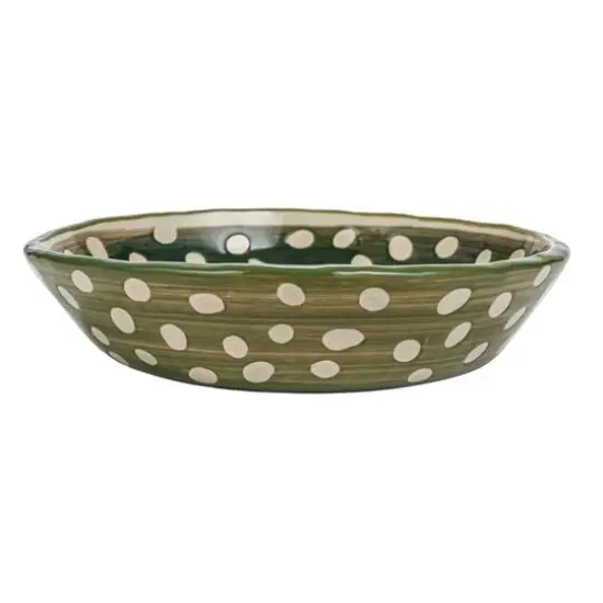Hello Honey&reg; 7" Polka Dot & Swirl Stoneware Bowl, 12ct. {6}