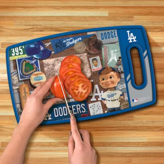 MLB Retro Series Cutting Board Los Angeles Dodgers {6}