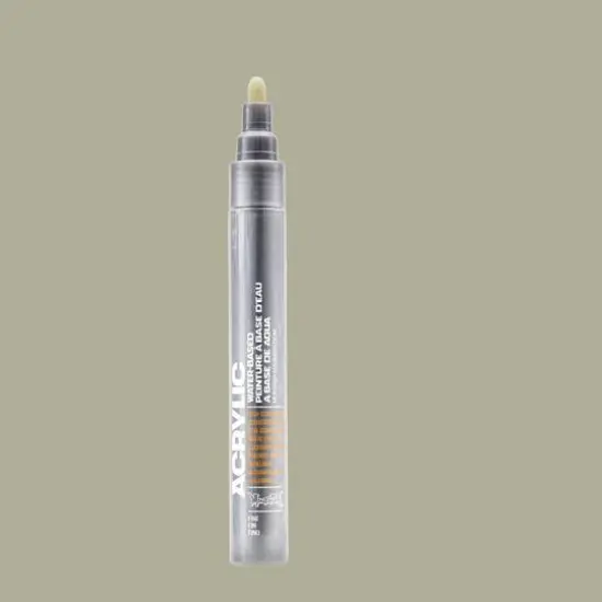Montana Fine Acrylic Marker Metallic Outline Silver {3}
