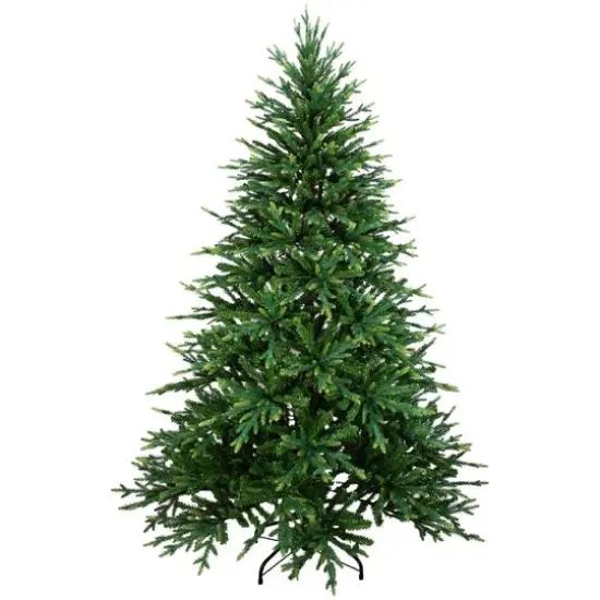 6.5ft. Unlit Real Touch&trade; Two-Tone River Deer Pine Full Artificial Christmas Tree {1}