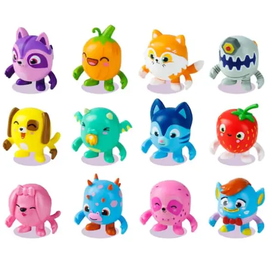 Piñata Smashlings Rainbow Whale Edition Box B Deluxe Collectible Figure Set {1}