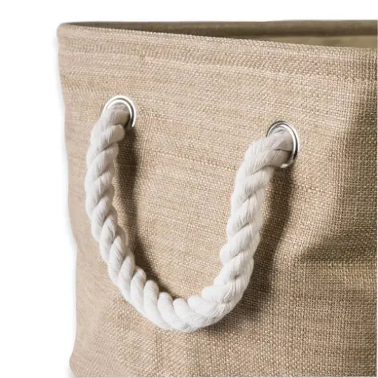 DII&reg; Large Variegated Rectangular Bin Taupe {6}