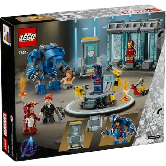 LEGO&reg; Marvel Iron Man&rsquo;s Laboratory: Hall of Armor with Minifigures 76315 {4}