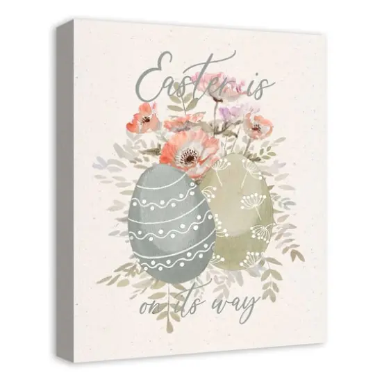Easter On Its Way 2 16" x 20" Canvas Wall Art {3}